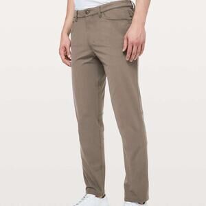 Lululemon ABC Pant Classic Nomad Men's Size 33 x 30 Excellent Used Condition